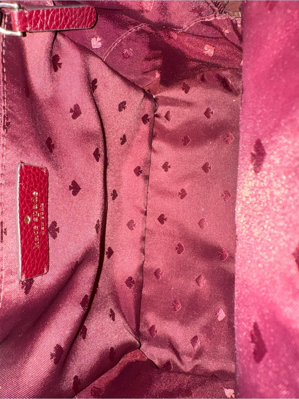 Kate Spade WKRU7023 Jackson Forest Floral Leather Backpack M Pink Multi Florals